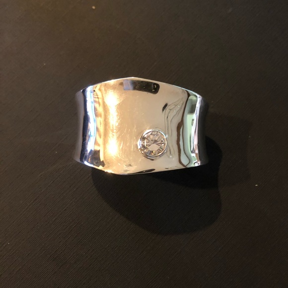 80’s STERLING SILVER CZ BRACELET - Picture 4 of 6